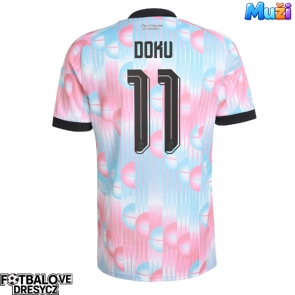 Belgie Jeremy Doku #11 Venkovní Dres MS 2026 Krátký Rukáv